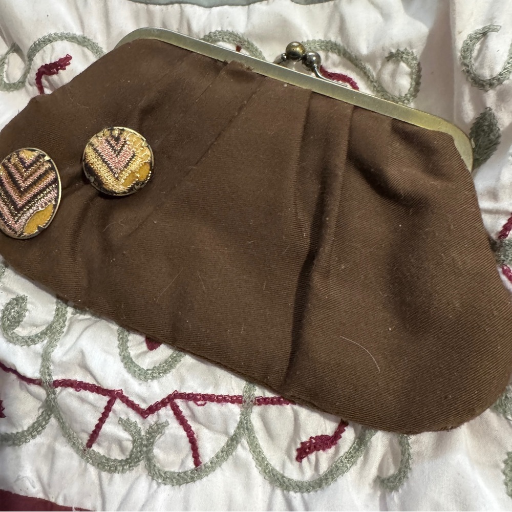 MISSONI BUTTON EMBELLISHED CLUTCH - Rare
